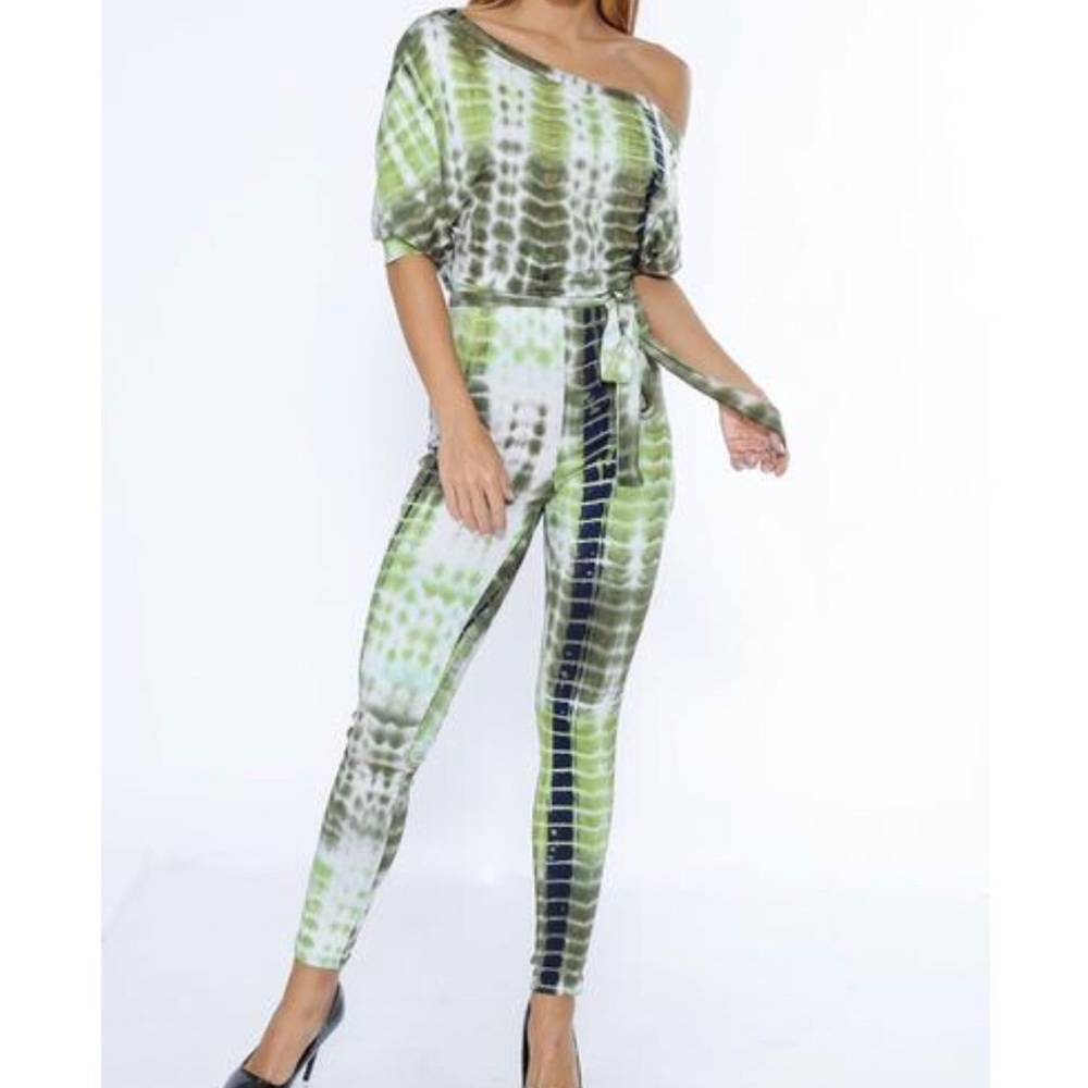 ⚡️SALE⚡️ New FASHION NOVA Tie Dye Jumpsuit